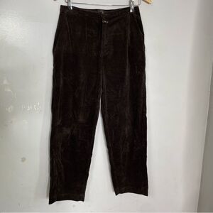 Closed Handmade in Italy Brown Corduroy Straight Leg Pants Size‎ 25